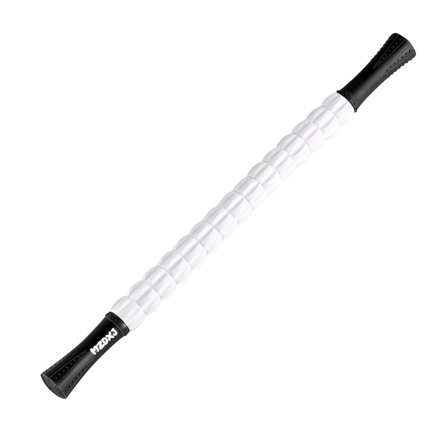 Muscle Roller Massage Roller Stick for Athletes, Help Reducing Muscle Soreness Cramping Tightness Leg Arms Back Calves Muscle Massager（Purple Black- 18 inch）