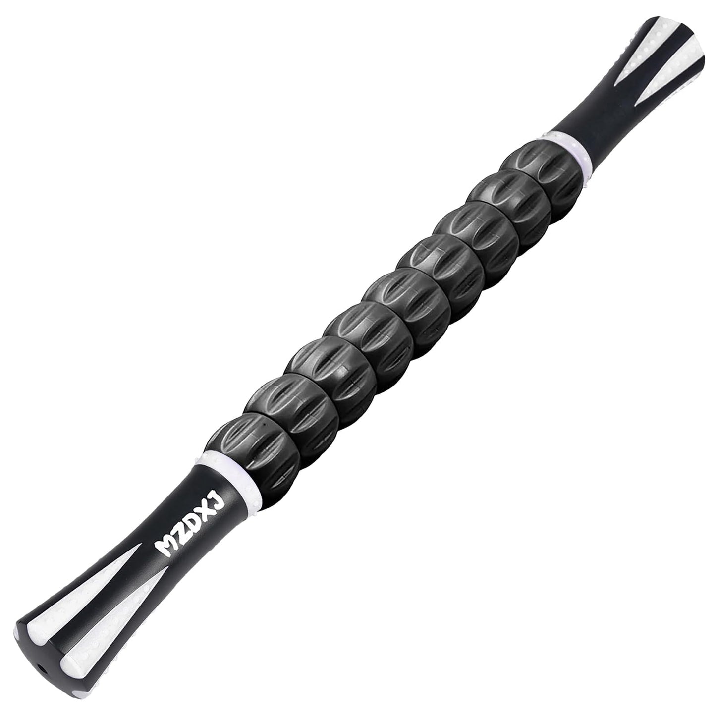 Muscle Roller Massage Roller Stick for Athletes, Help Reducing Muscle Soreness Cramping Tightness Leg Arms Back Calves Muscle Massager（Purple Black- 18 inch）