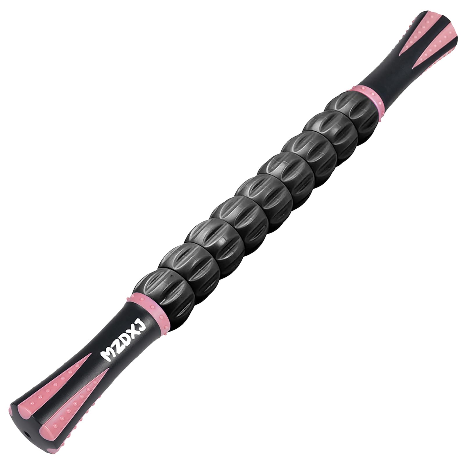 Muscle Roller Massage Roller Stick for Athletes, Help Reducing Muscle Soreness Cramping Tightness Leg Arms Back Calves Muscle Massager（Purple Black- 18 inch）