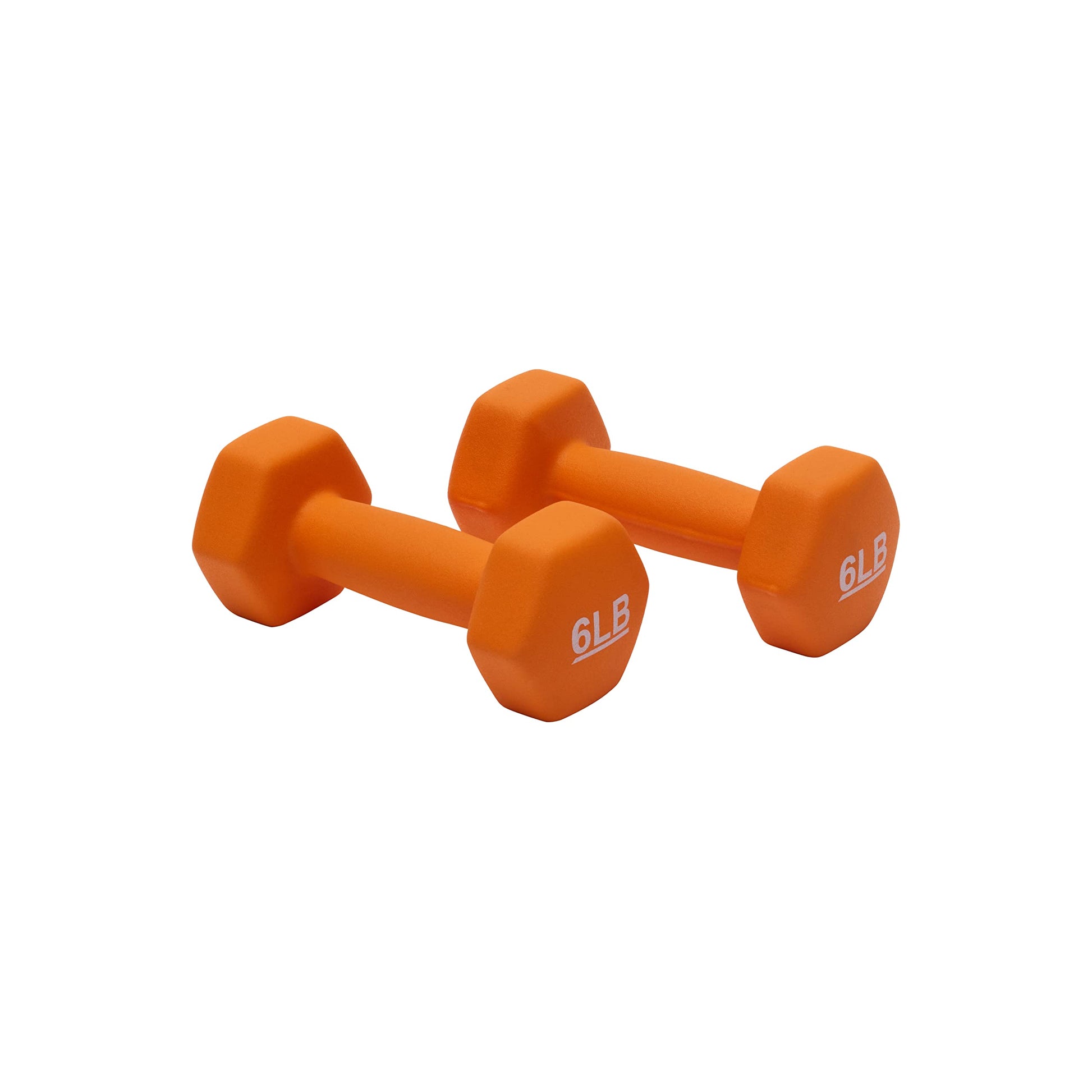 Amazon Basics Neoprene Dumbbell Hand Weights for Exercise and Muscle Toning