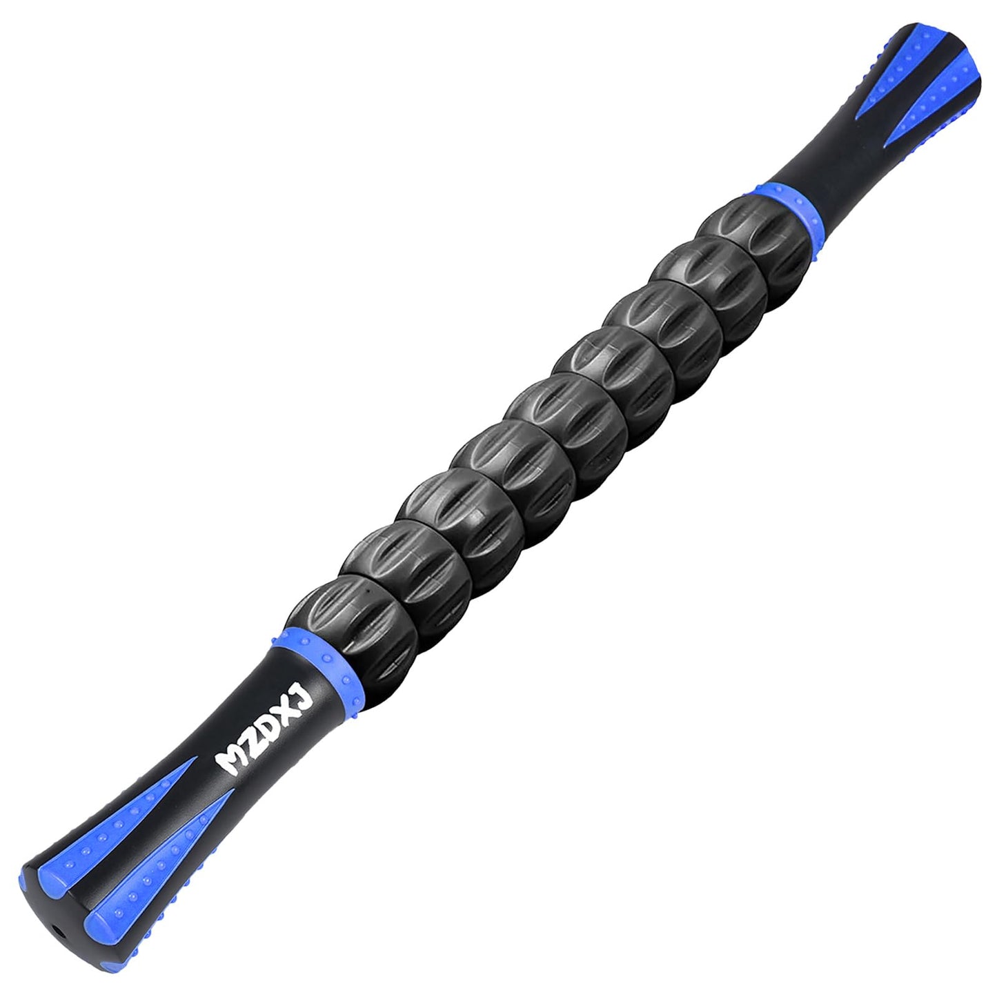 Muscle Roller Massage Roller Stick for Athletes, Help Reducing Muscle Soreness Cramping Tightness Leg Arms Back Calves Muscle Massager（Purple Black- 18 inch）