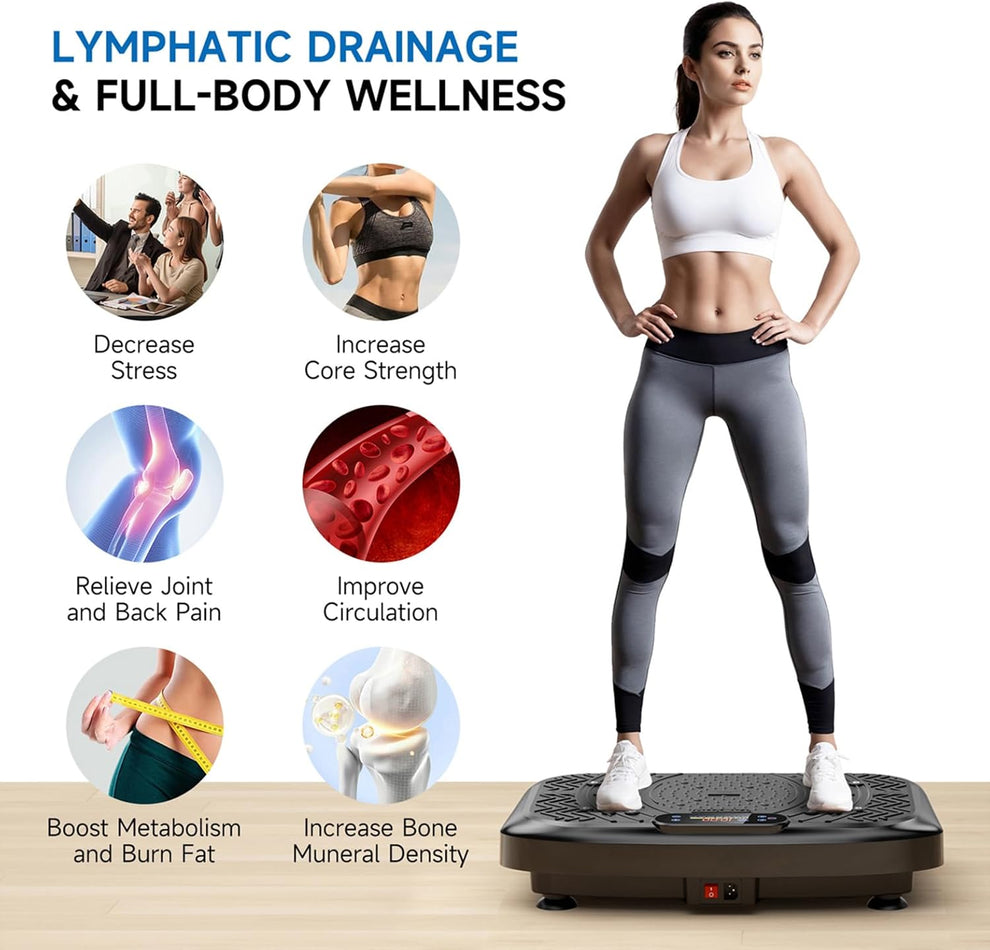 VibeFit Pro – Full Body Vibration Plate